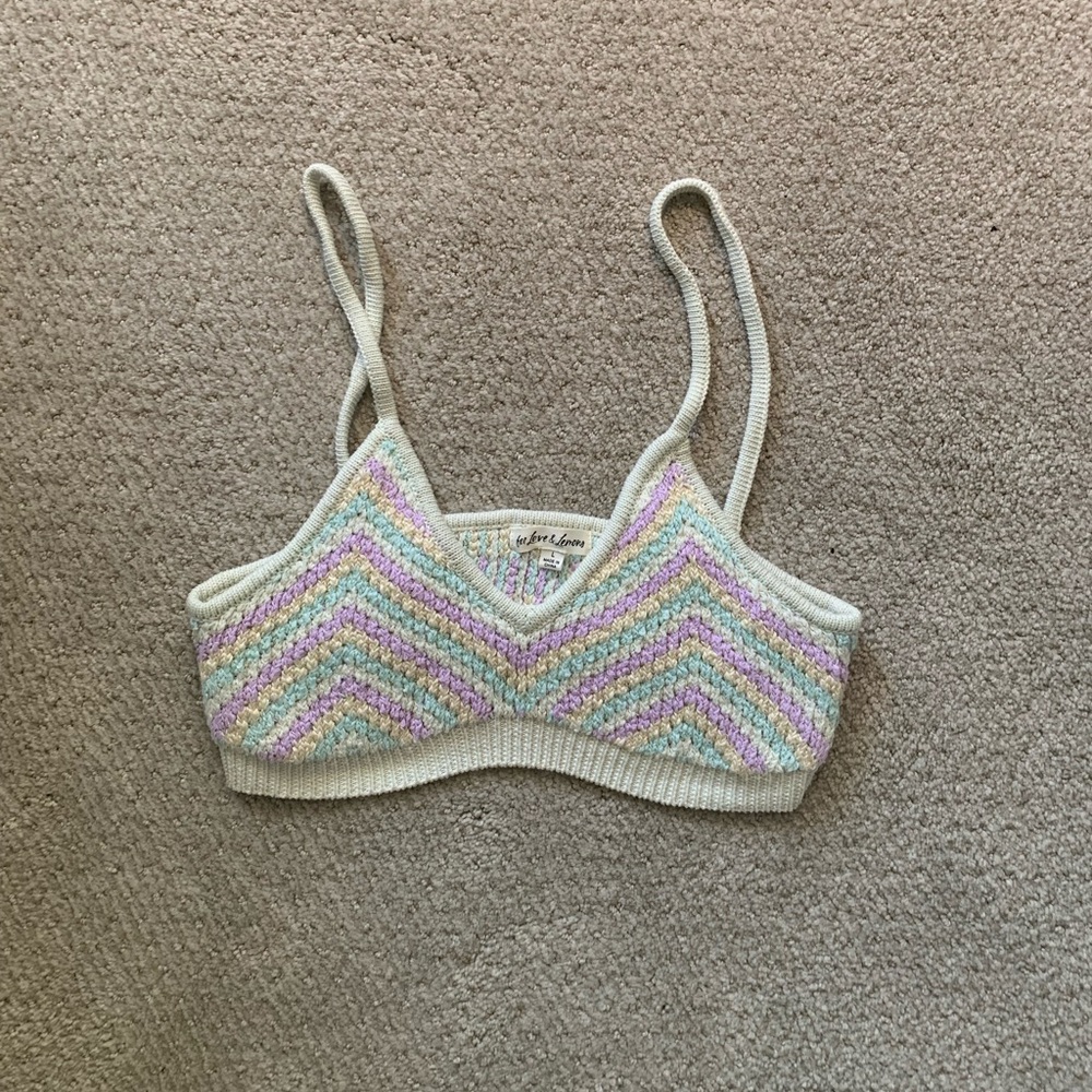 For Love and Lemons Knit Bralette